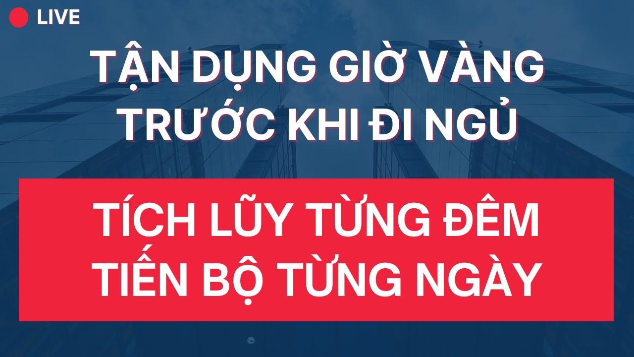 🔴Luyện Nghe Tiếng Anh Khi Ngủ | Hãy Cho Tiếng Anh Chảy Vào Tai Mỗi Đêm Để Não Âm Thầm Ghi Nhớ
