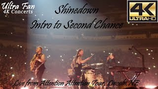 Shinedown - Intro to Second Chance Live from Attention Attention Tour Lincoln