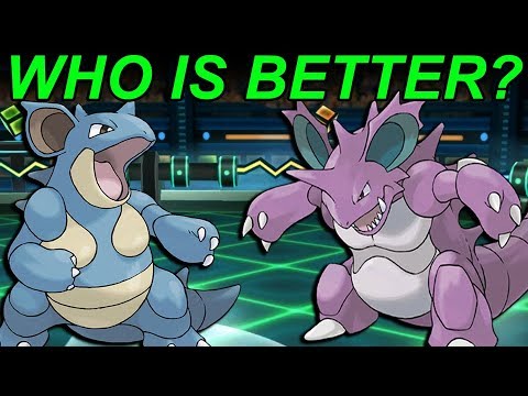 Nidoking vs Nidoqueen! Which Is Better In Pokemon Let's Go? - Nidoking vs Nidoqueen! Which Is Better In Pokemon Let's Go?