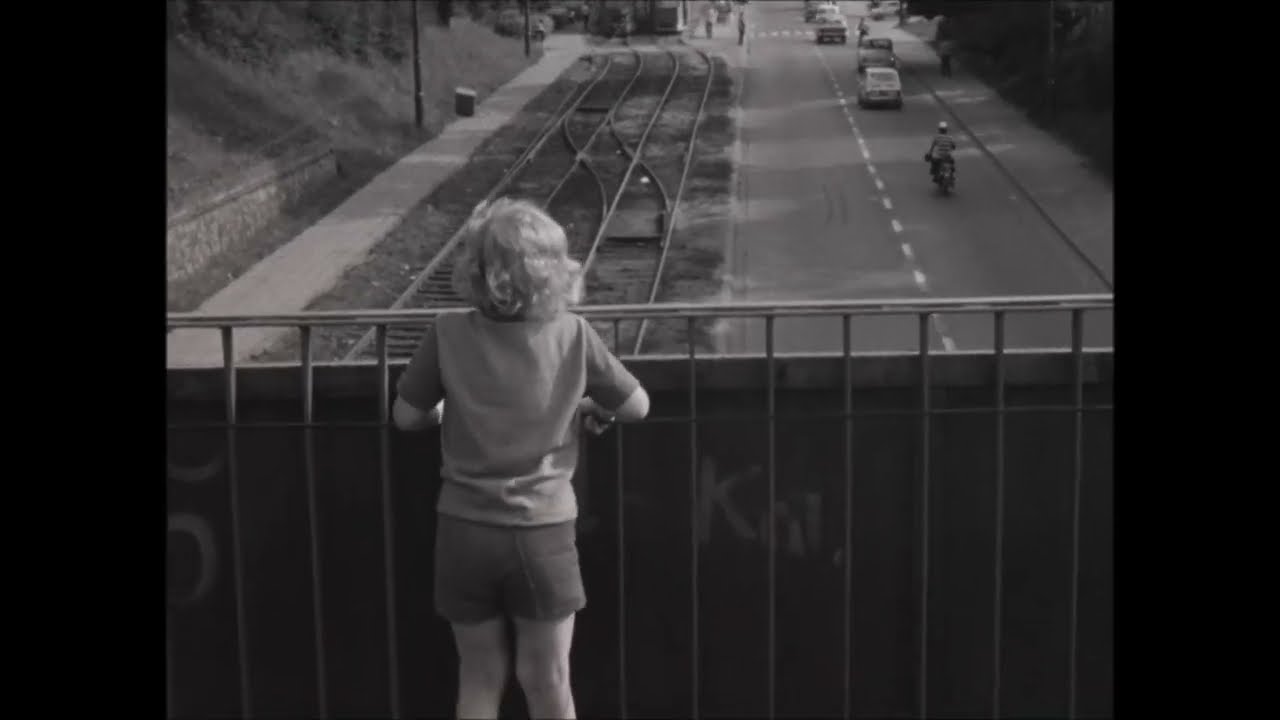 Siemianowice Śląskie (Huta Laury) - przystanek tramwajowy i stacja wąskotorowa 1975