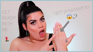Beirut explosion, my ENGAGEMENT😱💍, Eden The Doll & more .. (GRWM)