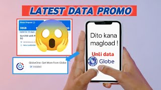 Best Promo Ngayon sa Globe with Unli Data Best Data Promo (Globe One App)