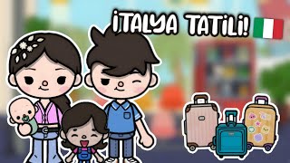 İTALYA TATİLİ!🇮🇹 [#part1✈️ ] /TOCA LİFE WORLD TÜRKÇE/ #tocaboca #tocalife