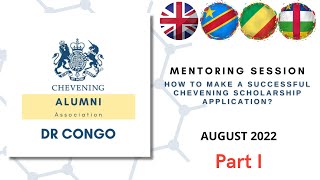 How to make a successful Chevening Scholarship application PART. I