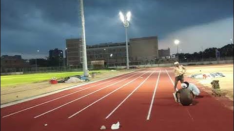 400m Athletic Running track construction