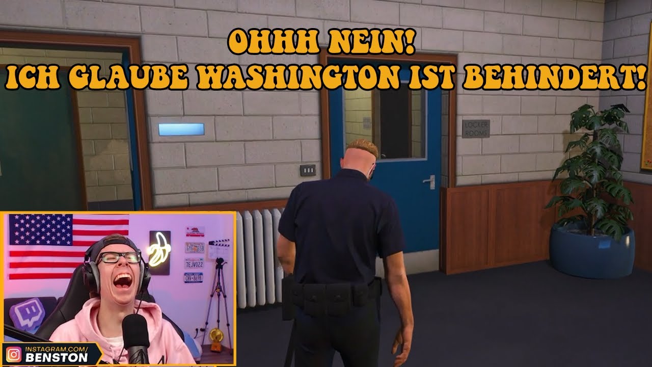 GTA 5 RP Highlights | #77 | Ohhh nein! ich glaube Washington ist Behindert! 😂😂😂😂