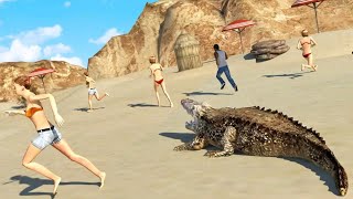 Hungry Crocodile Wild Hunt Simulation Game Android Gameplay🐊 screenshot 4