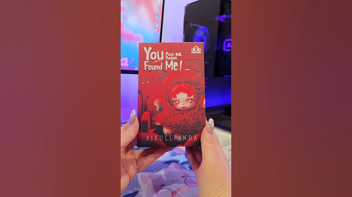 Skullpanda You Found Me. #skullpanda #popmart #unboxing #blindbox #asmr