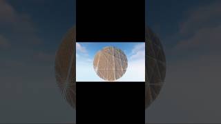 Sphere of candles creates a cool moire pattern #minecraft #shorts #gaming