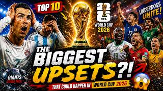 🚨 World Cup 2026: The Biggest Upsets That Could Shock the Football World! 😱⚽