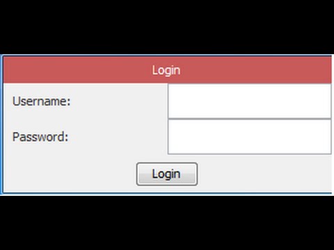 Java Login Form Part 3