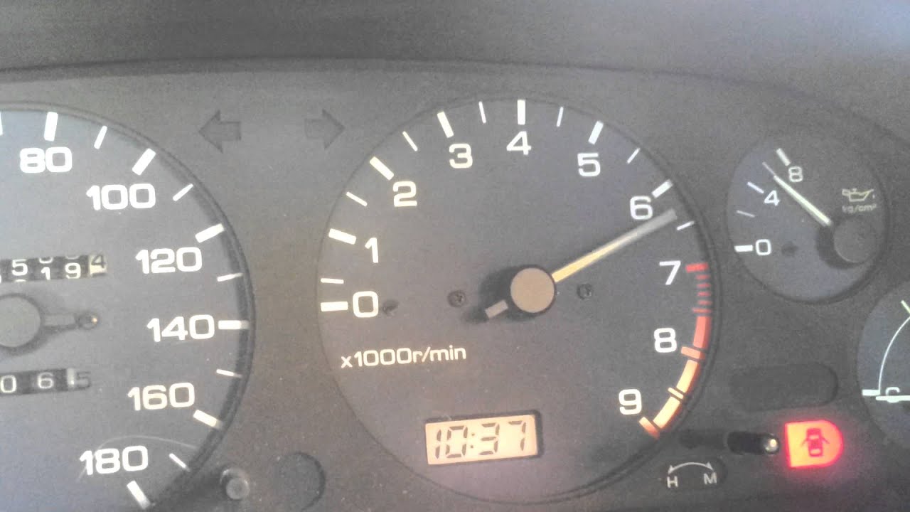 RB20DET Rev limiter YouTube