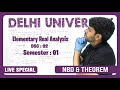 🚀 Master Neighbourhood &amp; Theorems | Real Analysis for Delhi University