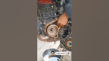 TVS Apache RTR 200 4V engine salf motor magnet 🧲work #tvsapachertr2004v #Shorts #Videoviral #ytvideo