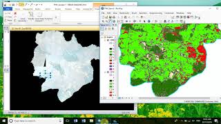 Supervised classification in Erdas