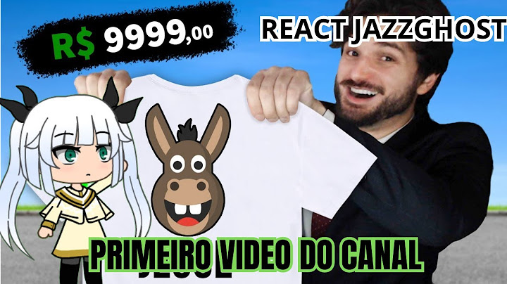 LARYZINHA REAGINDO @Jazzghost VOCÊ COMPRARIA UMA CAMISETA DE LUXO DO JAZZGHOST?