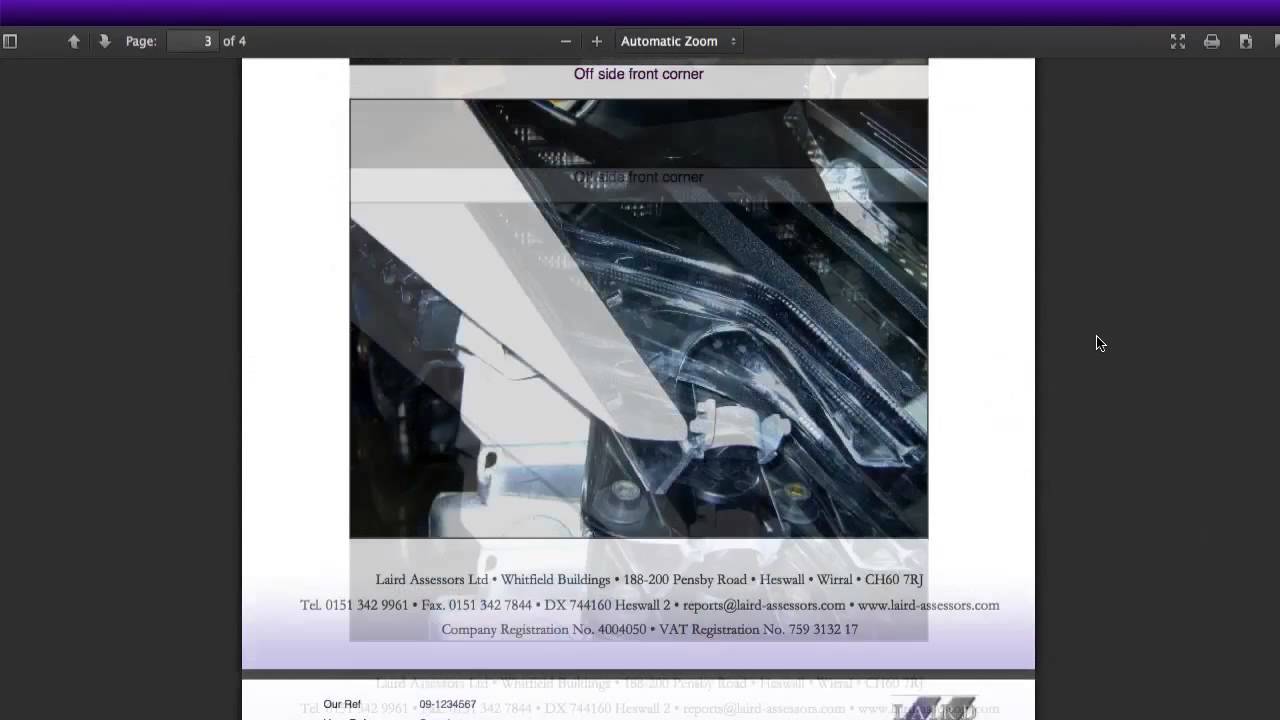 Laird Assessors Website Portal Demonstration