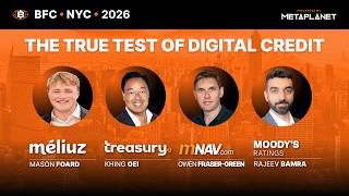 Moody's Ratings: The True Test of the Market | BFC in NYC w/ Treasury & mNAV Ltd