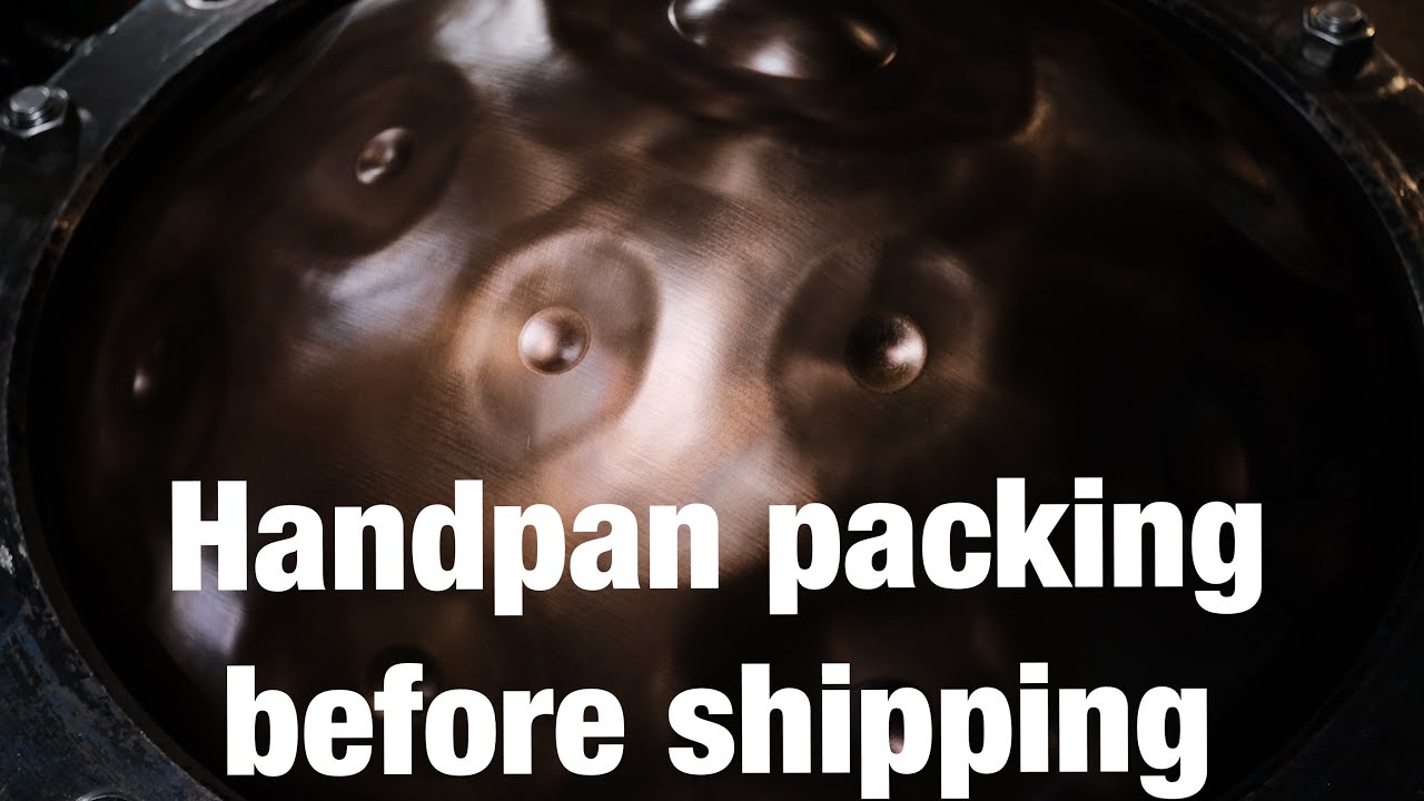 Упаковка хэндпана до доставки / handpan packing before shipping
