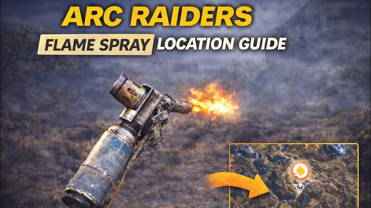 ARC RAIDERS FLAME SPRAY LOCATION GUIDE 