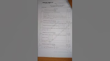 😎AKTU, BCA, Question Paper Mathematical Foundation, 2024-25 , 1st semester