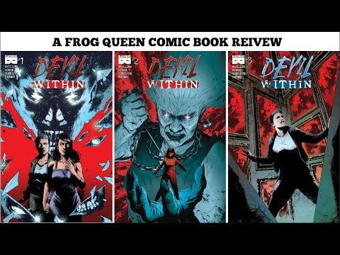 Capa de COMIC BOOK REVIEW: DEVIL WITHIN #1 & 2 (BLACK MASK STUDIOS)