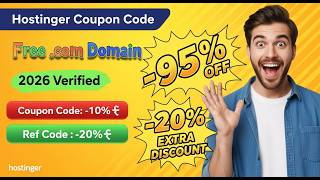 Hostinger Coupon Code 2026: Claim Your 95% Discount NOW
