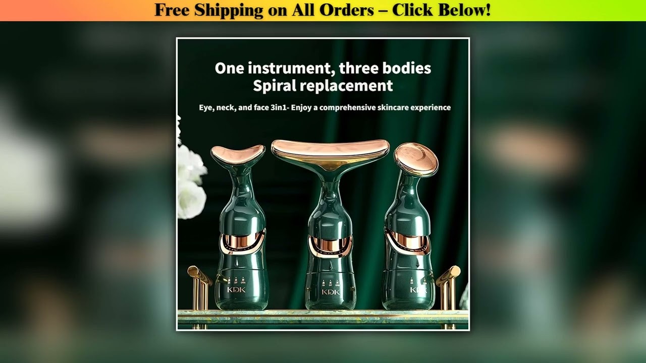 Face Lifting Device Neck Facial Eye Massage Introducer Microcurrent Skin Rejuvenation Anti Aging Be