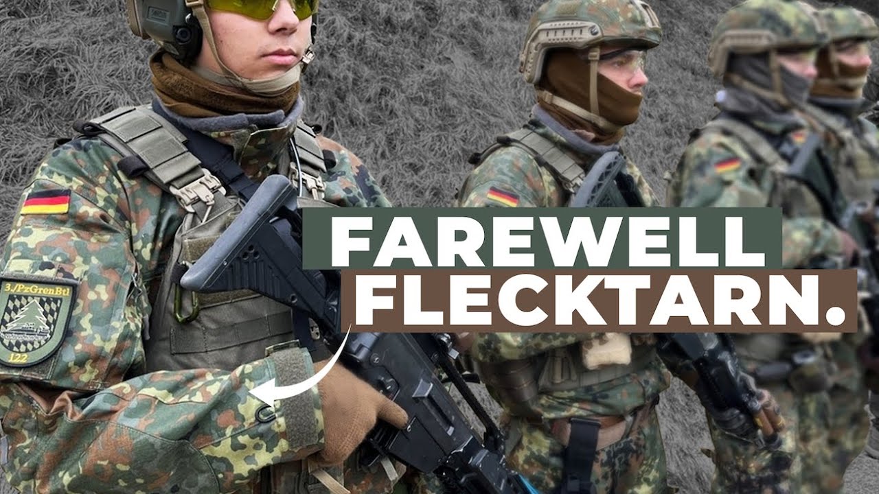 Goodbye 'Flecktarn'? Germany To Change Its Standard Camo Pattern