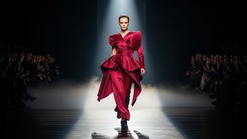 Ultra-Realistic 8K Fashion Walk | High-End Model Runway Cinematic Shot