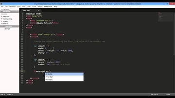 jQuery    extend merge and change and overwritten   Silently 720p
