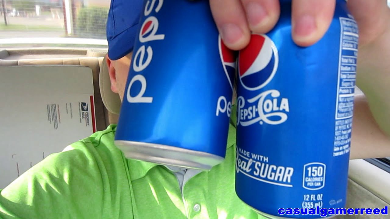 Is Pepsi with real sugar healthier?