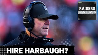 RAIDERS SQUAD SHOW: Las Vegas RAIDERS coaching search begins | Is JOHN HARBAUGH the answer? screenshot 2