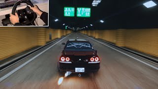 4,722HP Nissan R33 GTR / Assetto Corsa (Logitech G920 Wheel)