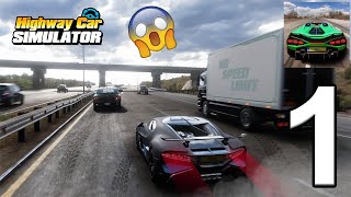 Highway Traffic Car Simulator - Gameplay Walkthrough Part 1 - Career: Levels 1-8 (iOS, Android) screenshot 3