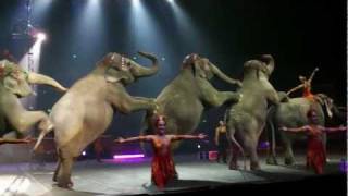 Elephants & Tianyicheng Troupe; Ringling Bros. & Barnum & Bailey; 09/03/11 - 3pm show