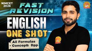 English Most Repeated Questions in One Shot | Complete English in one hour #pyq #nimcet #jmi #igdtuw