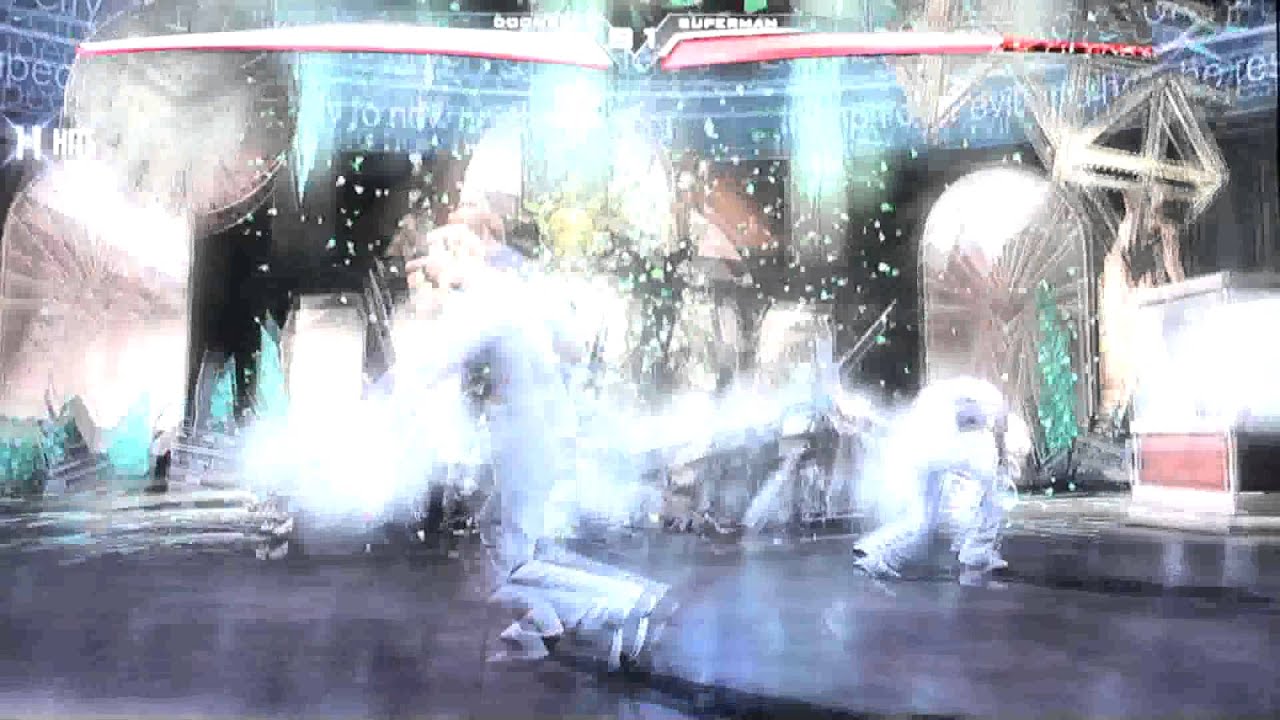 Injustice Gods Among Us Doomsday Containment Suit Skin Gameplay