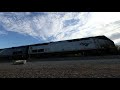 🚂 AMTK 147 & 176 Lead the Sunset Limited — VR180 at Picacho Peak