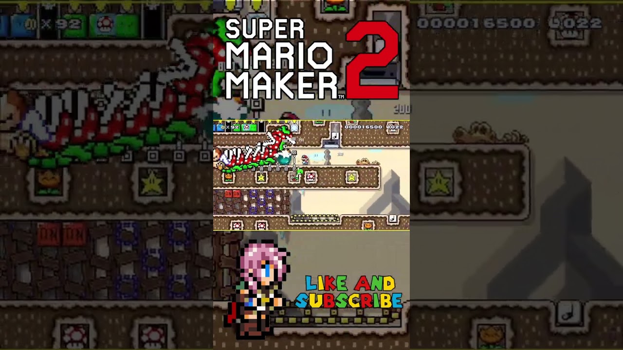 Choco Island Speedrun | 1MF-1XC-X7G - Super Mario Maker 2  