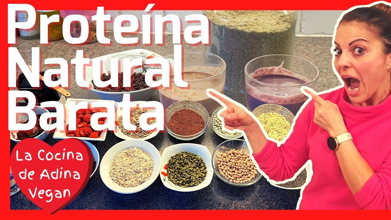 Proteína en Polvo - CASERA NATURAL BARATA VEGAN 💜