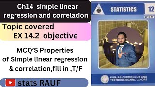 ex14.2 objective ics stats part2 simple linear regression and correlation/statsrauf