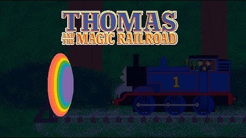 Through the Magic Buffers | THOMAS AND THE MAGIC RAILROAD | Sprite Remake