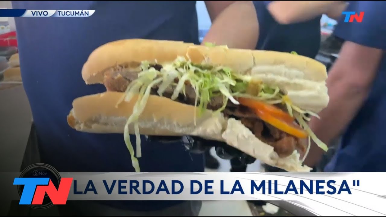DÍA MUNDIAL DEL SANDWICH: El clásico sandwich de milanesa en Tucumán
