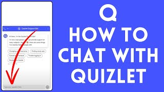 How to Chat with Quizlet 2024 | Conversation with Quizlet