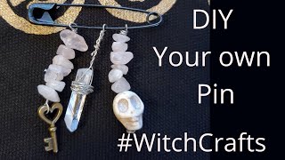 #WitchCrafts DIY Witchy Pin