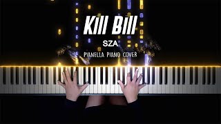 SZA - Kill Bill | Piano Cover by Pianella Piano (with Lyrics)
