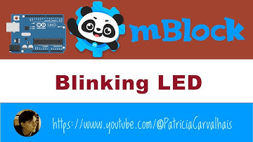 mBlock Arduino blinking LED