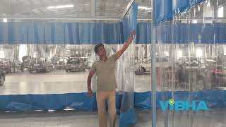 Professional Car Wash Setup: Wash Bay Curtains Installation Guide- VIBHA SYSTEMS +91 8778727437