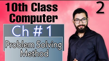 problem solving Method (2) | 10 class computer chapter 1
